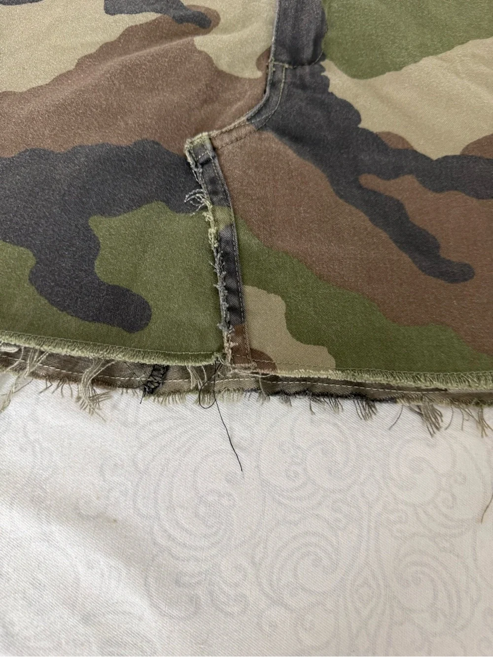 Vintage camo military